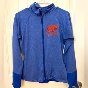 Rivalry Threads Heather Blue Zip-Up Jacket